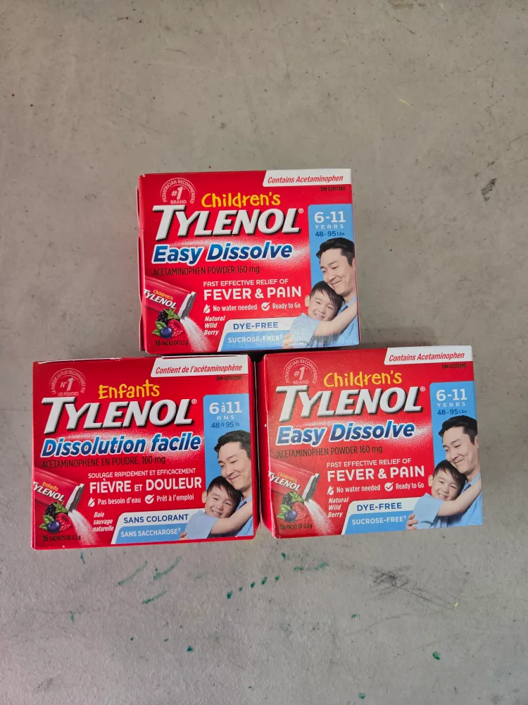 Children's Tylenol Easy Dissolve Powder thumbnail