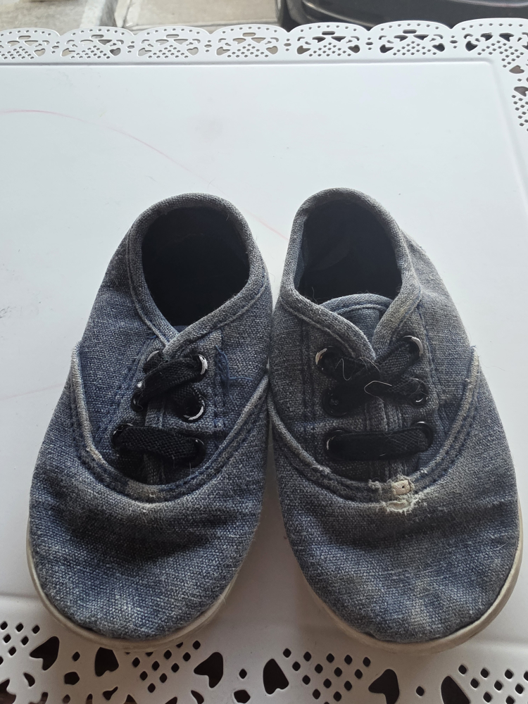 Denim Sneakers - Worn Condition - photo 2