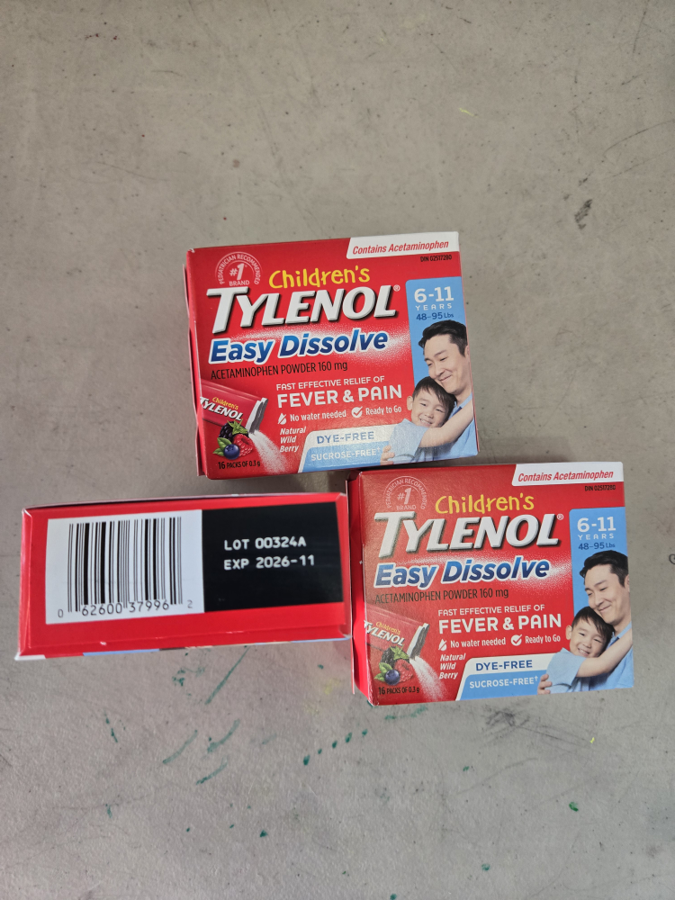 Children's Tylenol Easy Dissolve Powder - photo 2