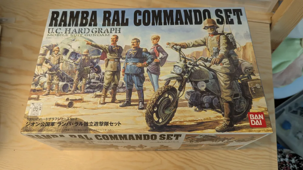 Bandai Ramba Ral Commando Set - U.C. Hard Graph Gundam Kit