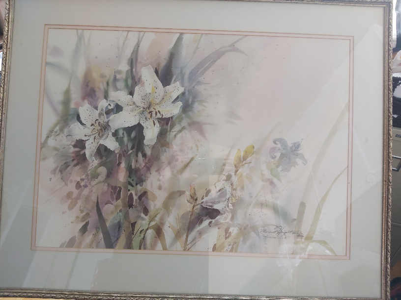 Floral Watercolor Painting - photo 3
