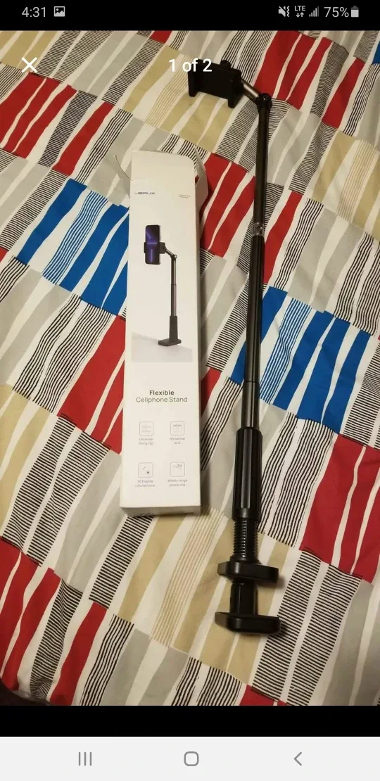 Flexible Cellphone Stand - Like New! thumbnail