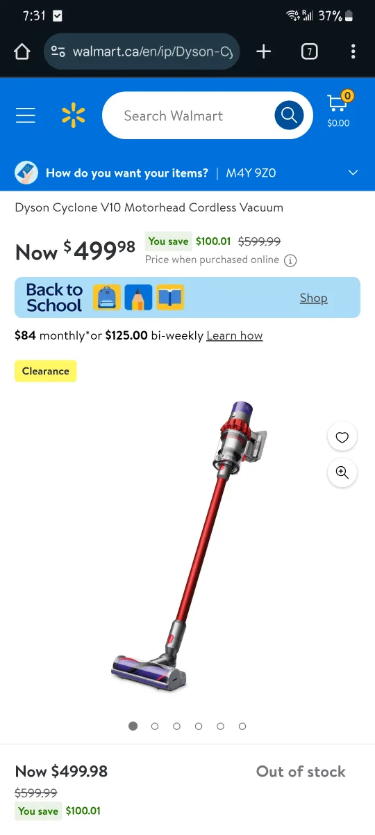 Dyson Cyclone V10 Motorhead Cordless Vacuum image indicator(2)