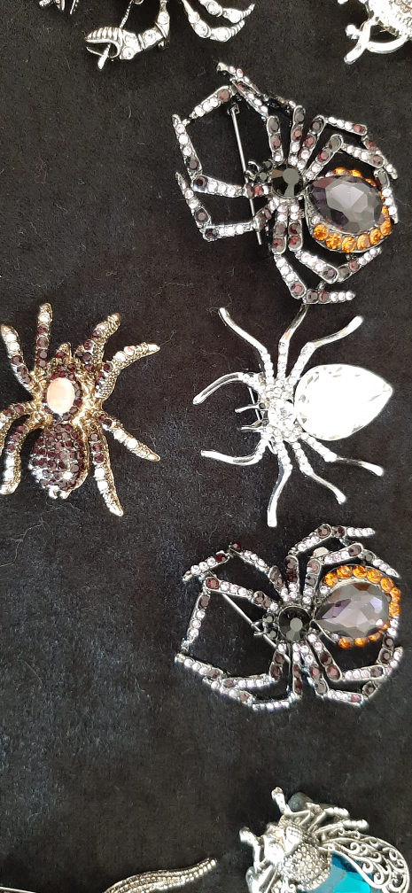 Decorative spider brooches  $10 each - photo 2