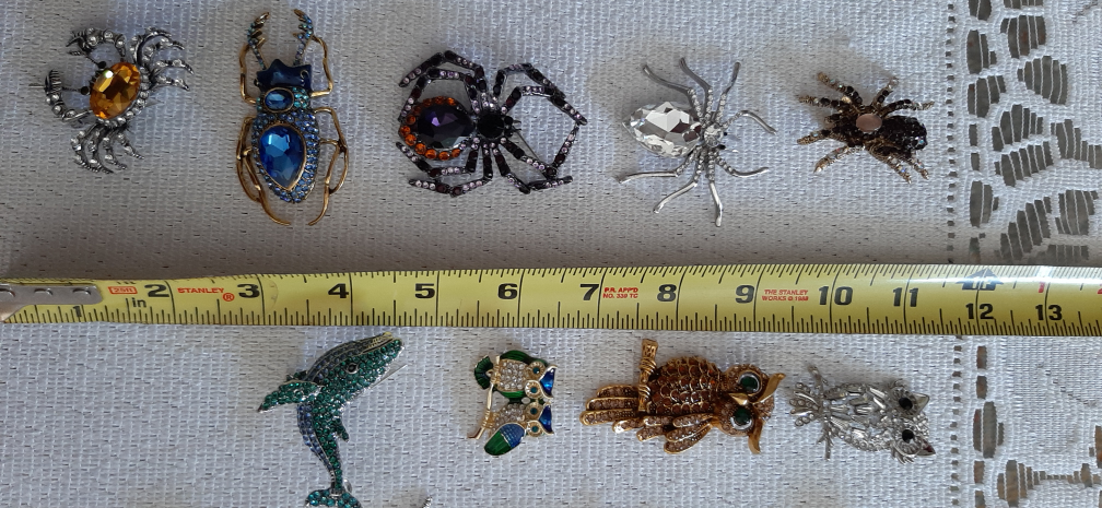 Decorative spider brooches  $10 each - photo 4