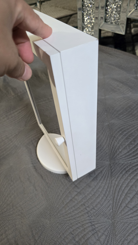 White Rotating Jewelry Box - photo 3