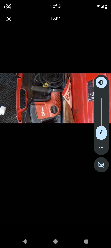 Hilti TE 16 Rotary Hammer Drill