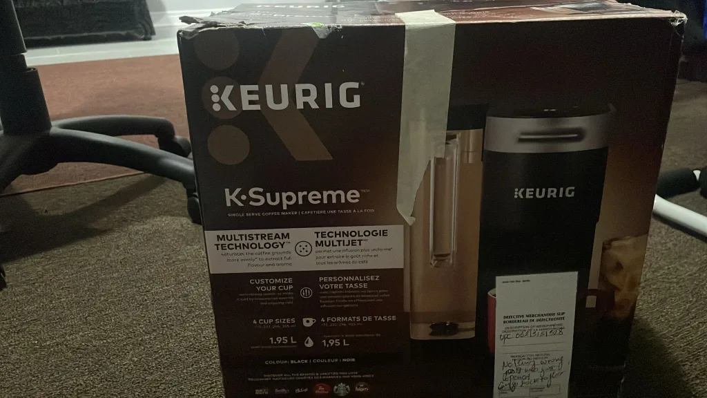Keurig K-Supreme Single Serve Coffee Maker - Black image indicator(4)