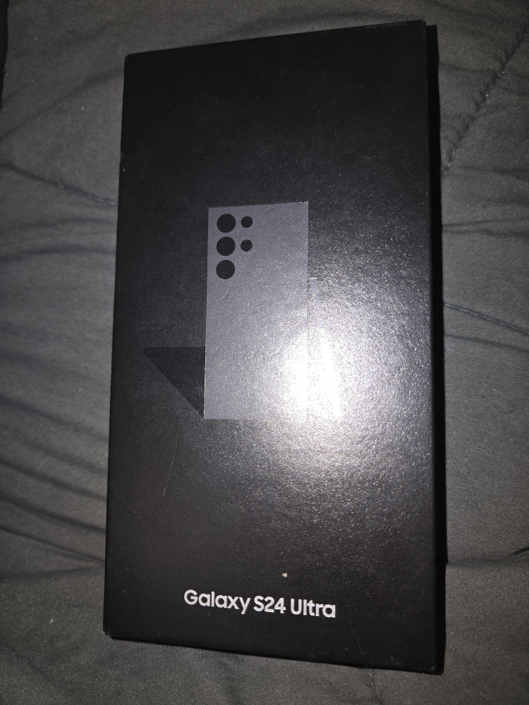 Samsung Galaxy S24 Ultra - Titanium Black - 256GB