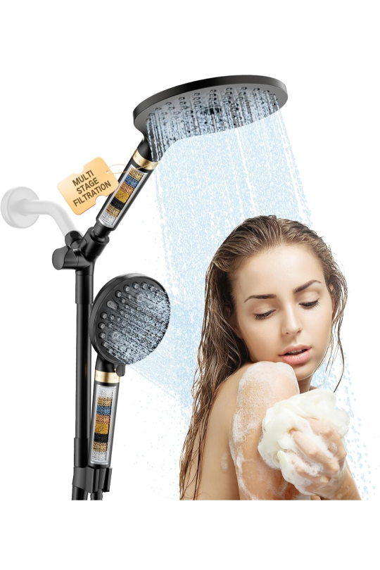 9-Spray Settings Shower Head