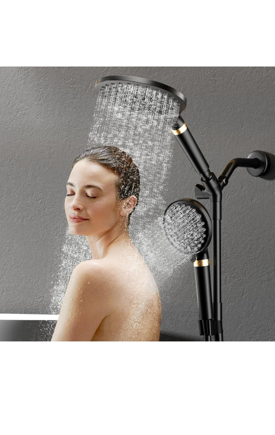 9-Spray Settings Shower Head - photo 5