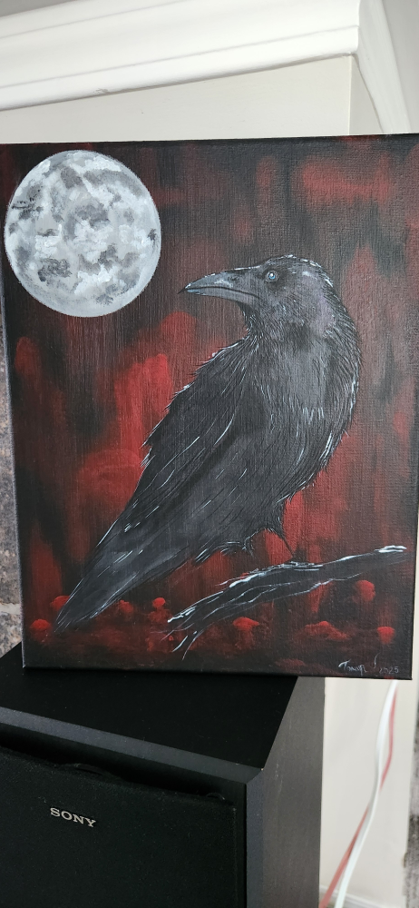 Raven  Painting