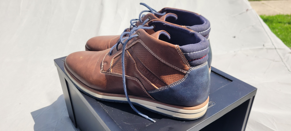 TOMMY HILFIGER ULAN MEN BOOTS  DARK 11.5M - photo 5