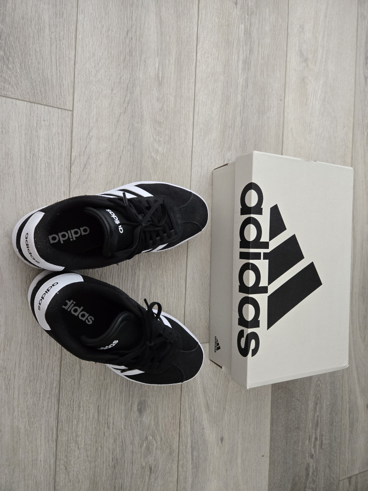 Great for back to school Adidas Court Platform Black/White - photo 3