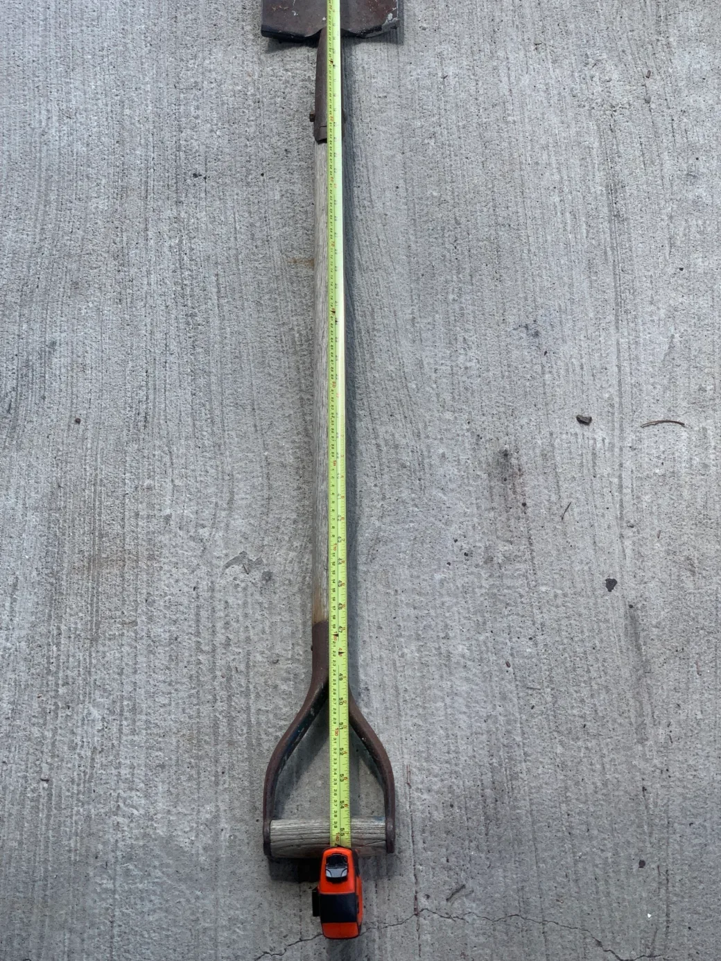 Rectangle flat shovel with long handle image indicator(3)