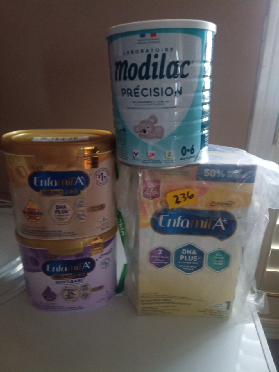 Enfamil A+ and NeuroPro Formula