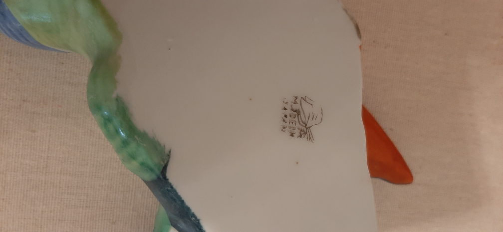 Vintage Ceramic Bird Wall Pocket Vase Made in Japan - photo 5