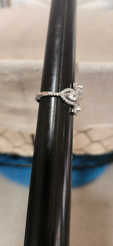 Charmed Aroma Sterling Silver Ring with Marquise image indicator(3)