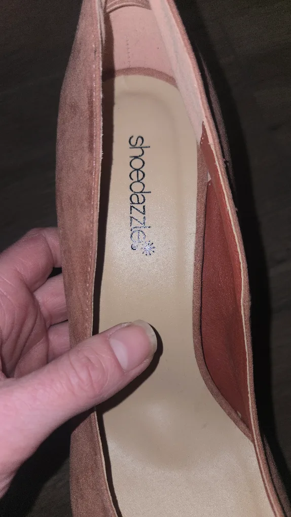 ShoeDazzle Pink Heels, Size 10 image indicator(4)
