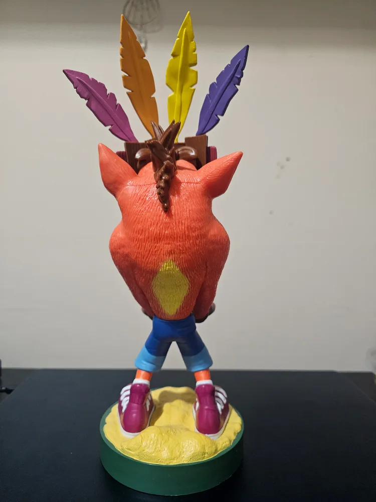 Cable Guys Crash Bandicoot Aku Aku Mask Figure image indicator(2)