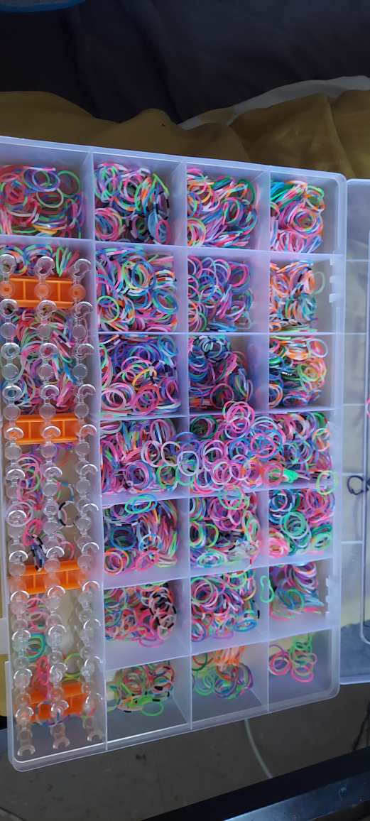Rainbow Loom Rubber Bands & Loom