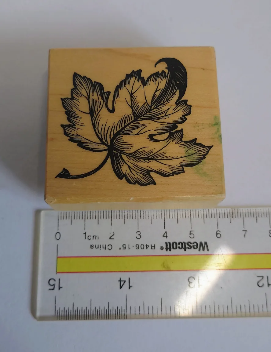 Maple Leaf Rubber Stamp by PSX image indicator(2)