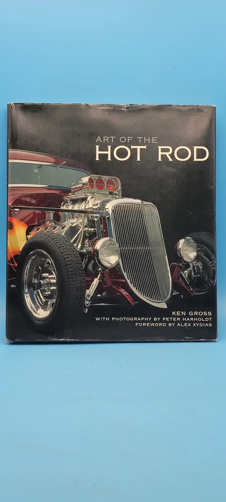 🥳VGC🤩 ART OF THE HOT ROD by Ken Gross Hardcover thumbnail
