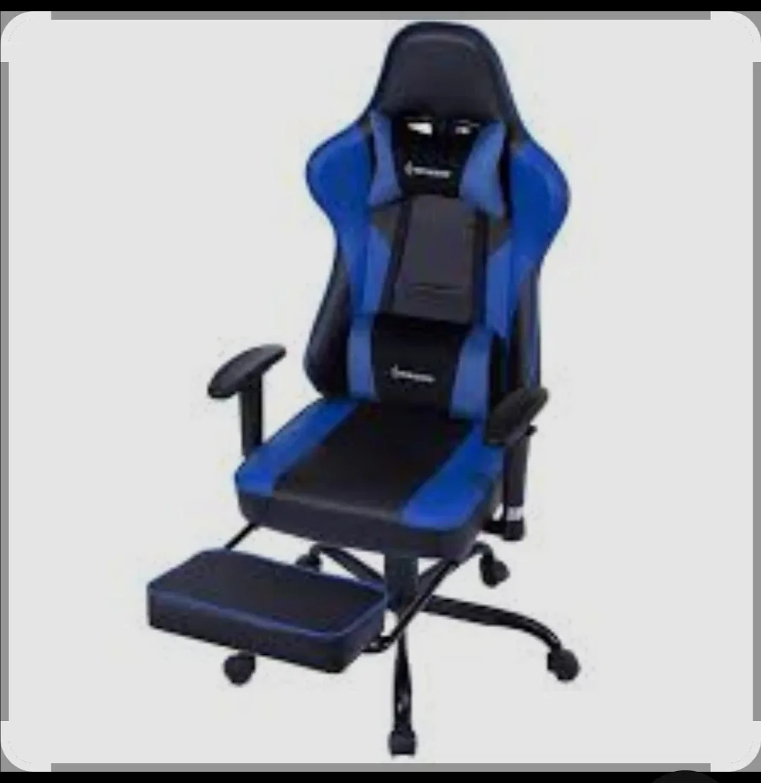Von Racer Gaming Chair - Blue and Black
