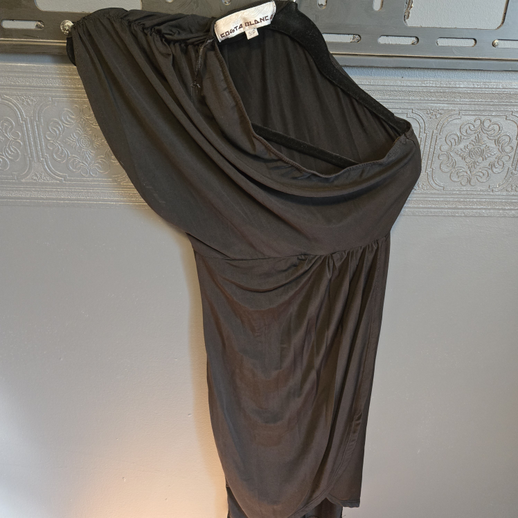 Costa Blanca Black Dress - Size S