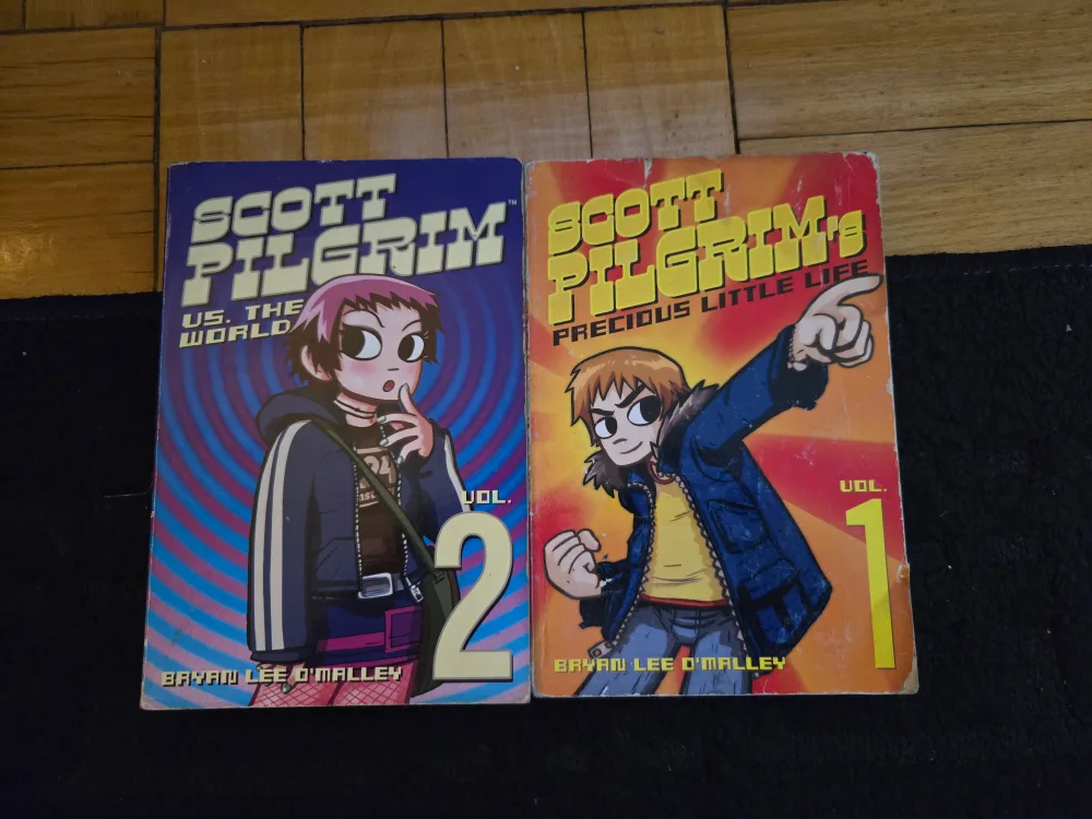 Scott Pilgrim Books 1 and 2 thumbnail