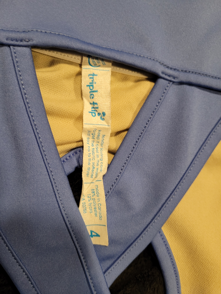 Triple Flip Size 4 Blue Outfit - photo 3