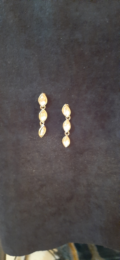 Monet Gold-tone Dangle Earrings - photo 3