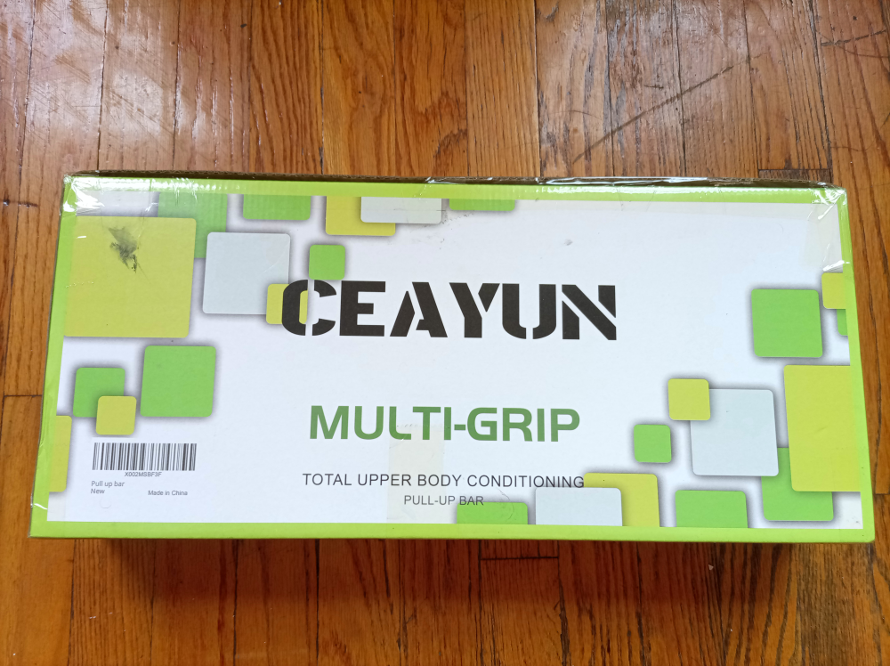 CEAYUN Multi-Grip Pull-Up Bar - New in Box