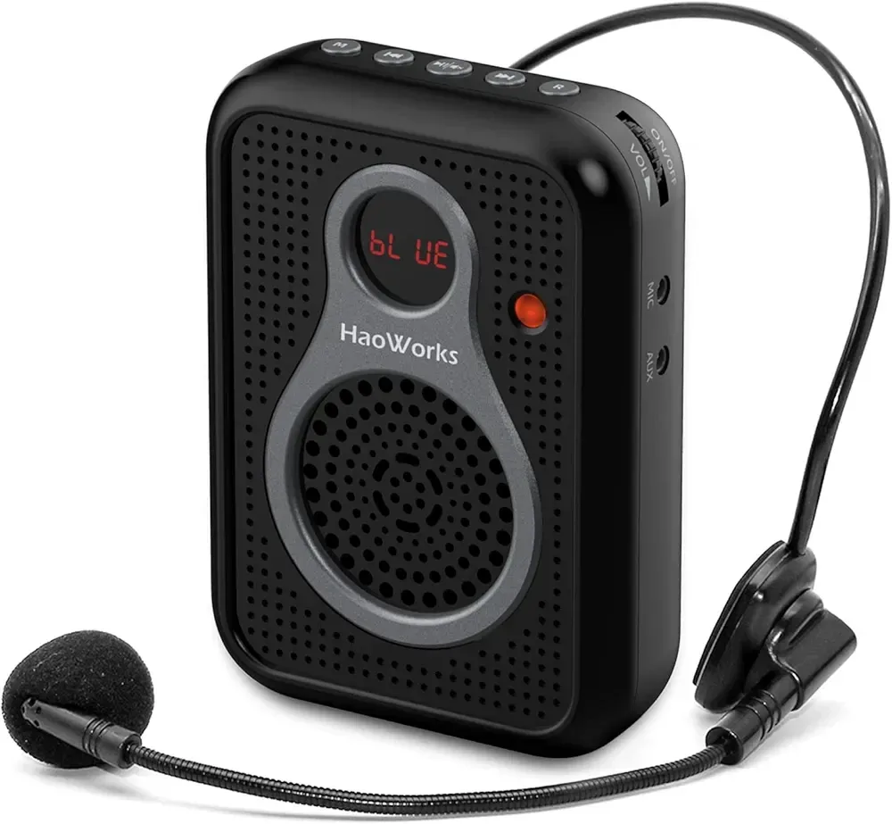Voice Amplifier with Microphone Headset thumbnail