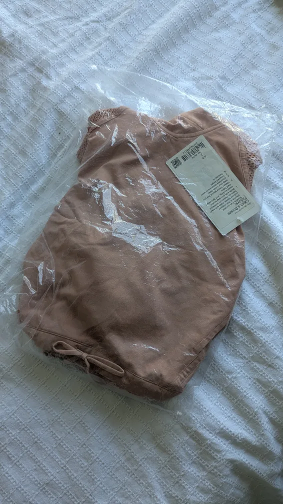 Lululemon Catch a Breeze Crop Pullover - Salmon - size S image indicator(2)