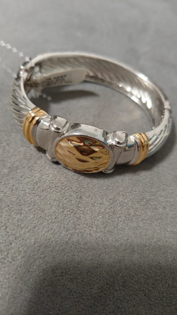 Assorted Bracelets - Gold, Silver, Brown, Purple image indicator(2)