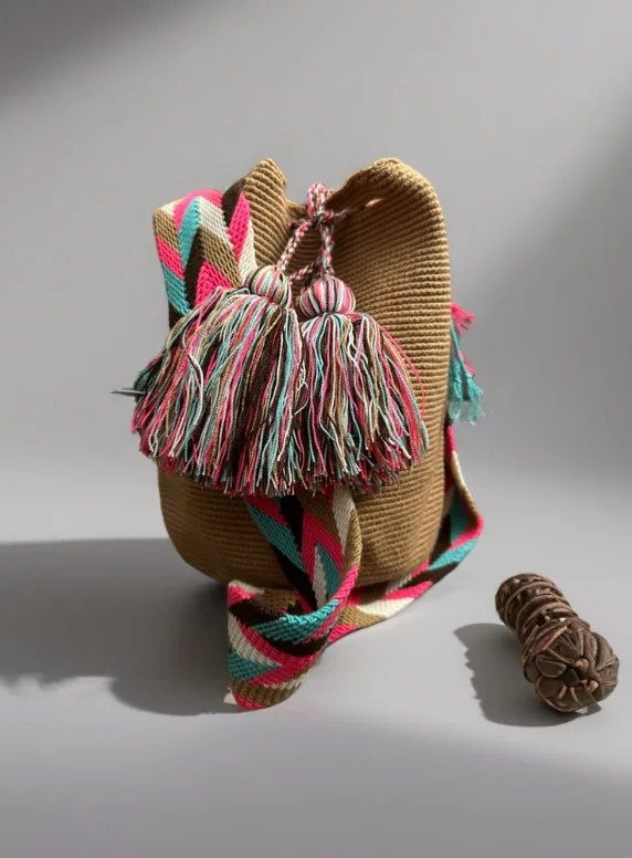 Unisex Colombian Wayuu Mochilas bags image indicator(3)