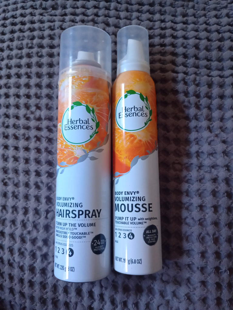 Hairspray & Mousse 3/4 full