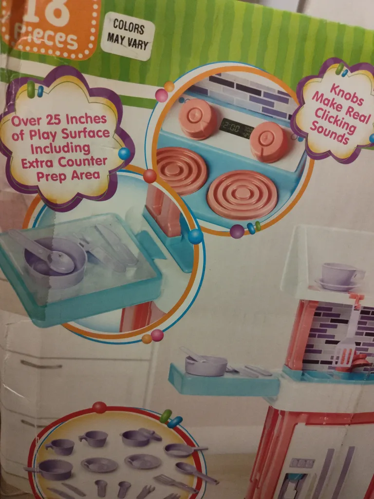 Kitchen Play Set (IN BOX NEVER OPENED) image indicator(6)