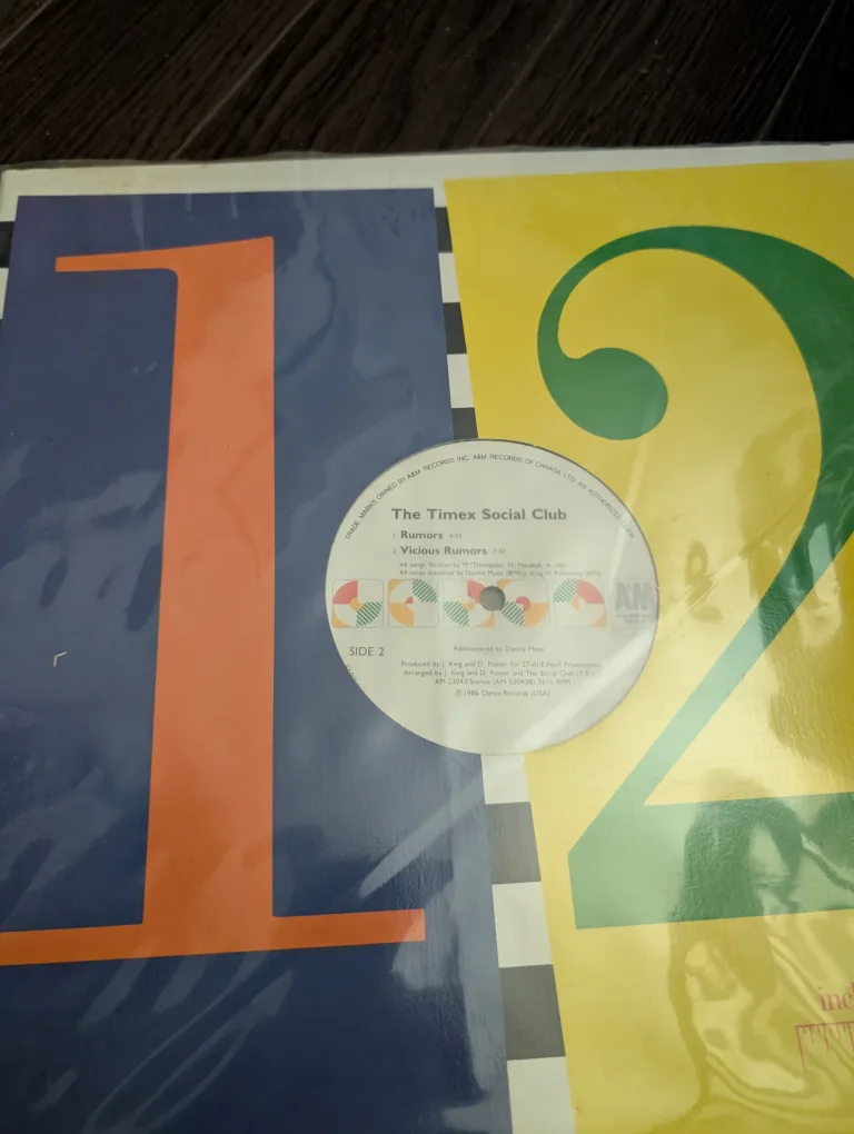 The Timex Social Club Vinyl Record thumbnail
