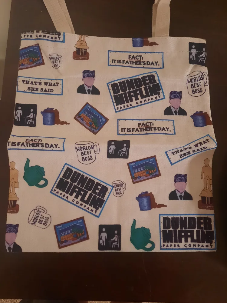 Dunder Mifflin Paper Company Tote Bag thumbnail