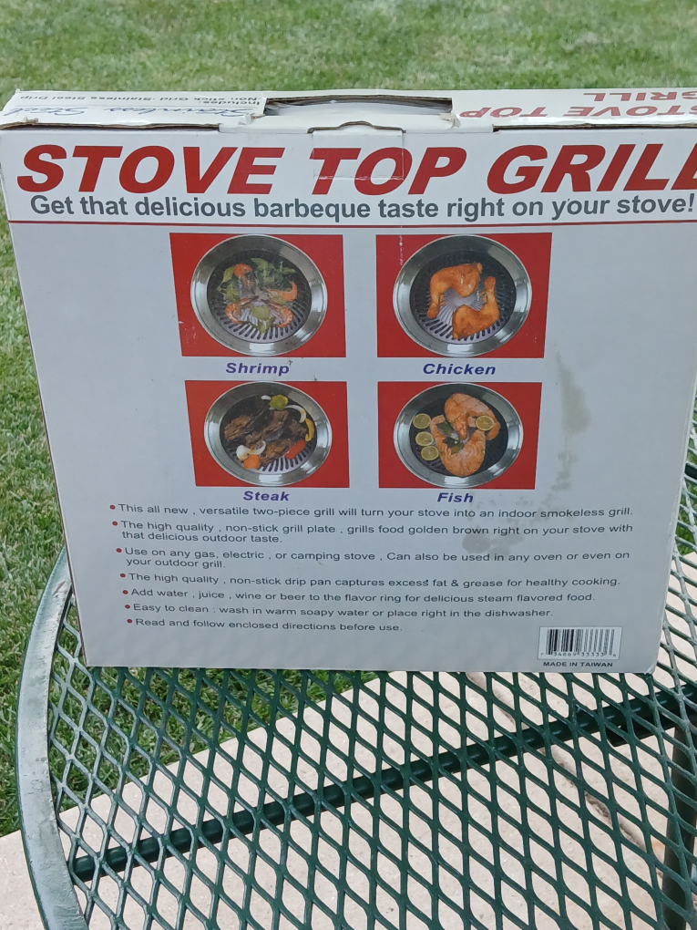 Stove Top Grill - Smokeless Indoor Grill - photo 2