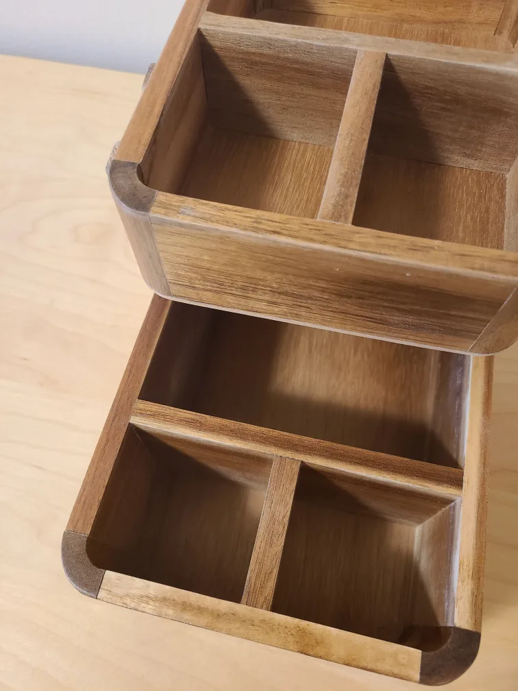 Wooden Sewing Box Organizer image indicator(5)