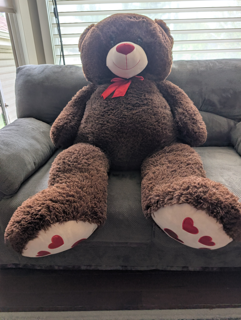 Giant Brown Teddy Bear