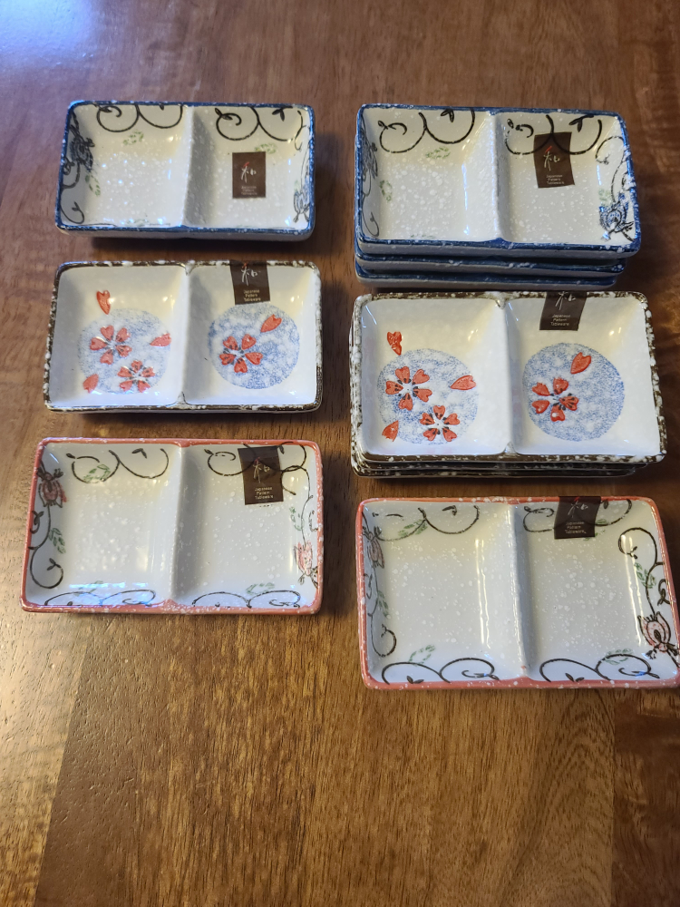 Japanese Style Dipping Sauce Dishes - New - photo 3