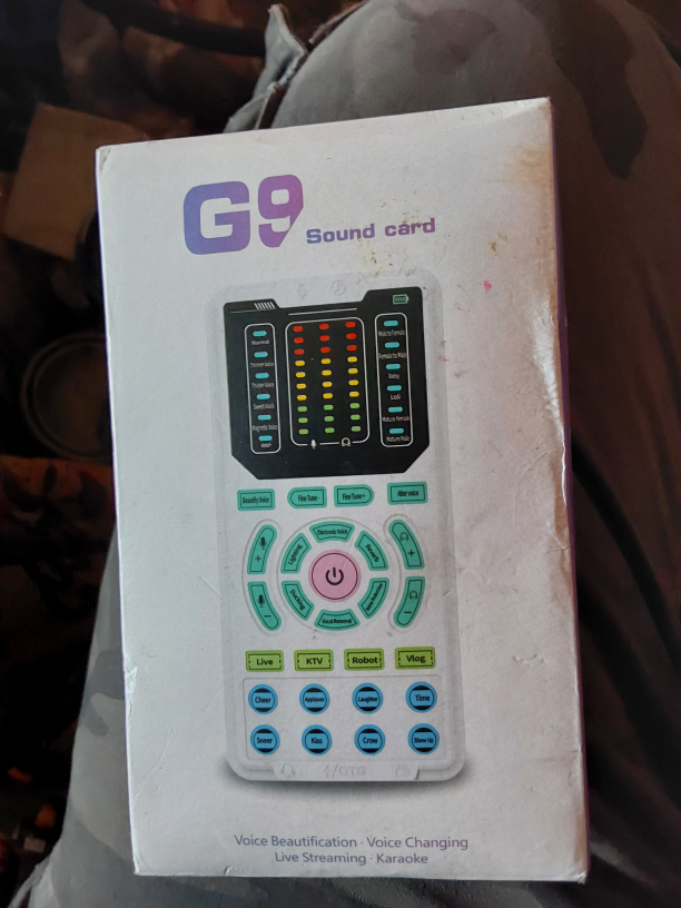 G9 Sound Card - Voice Beautification