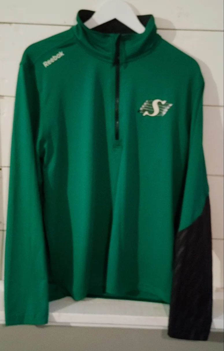 Reebok Saskatchewan Roughriders Pullover - Size M thumbnail
