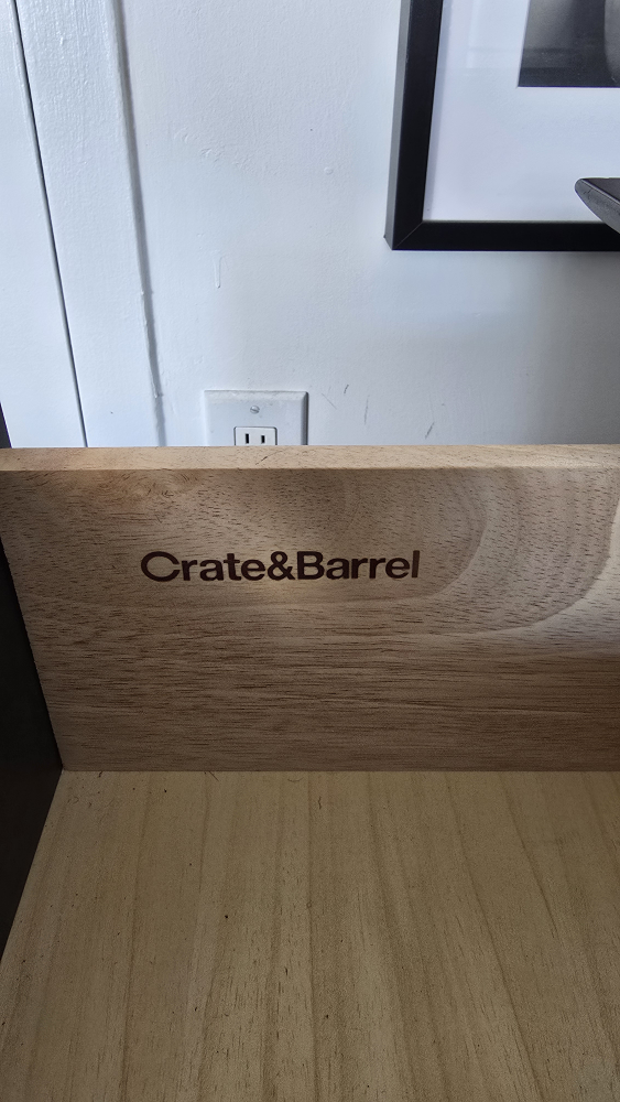 Pair if Crate & Barrel 2-Drawer Nightstands - photo 4