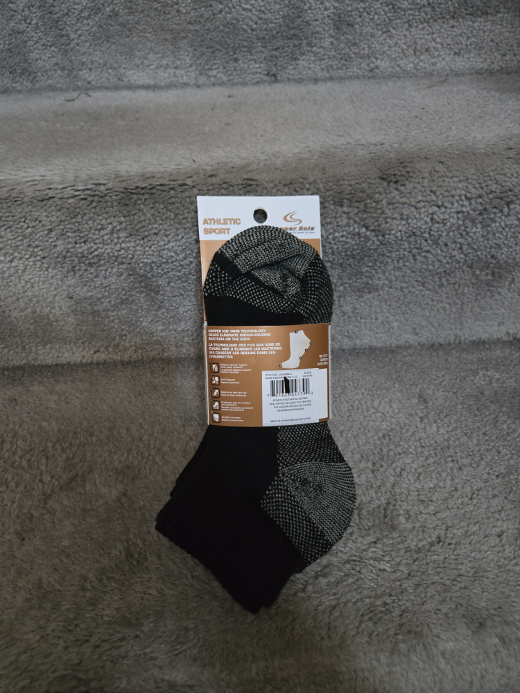 Copper Sole Athletic Sport Socks Women's 4-10 - photo 3