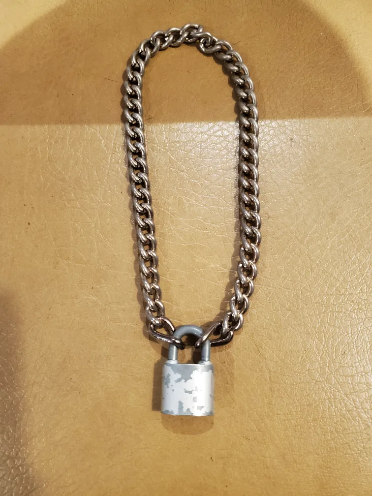 Rabbit Chain Necklace with Padlock image indicator(2)